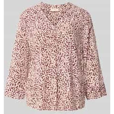 Blouse van pure viscose model 'Adney'