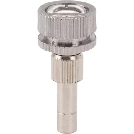 Mister Nozzle 6mm Snelkoppeling Messing Ventilatorvormige Laagdruk Verstuiver Nevelsproeier voor Koeling gray
