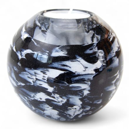 Loranto - Urn - Mini Urn Waxinelichthouders - Zwart Wit - Urnen