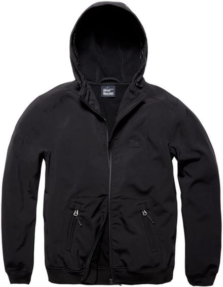 Vintage Industries Funktionsjacke Ashore Softshell Jacket Black