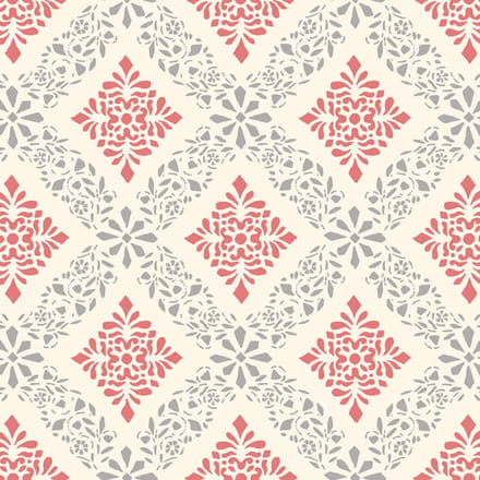 Duro Vliesbehang 006-13 - Gammalsvenska Papper - Klassiek Rood - 53cm x 10.05m