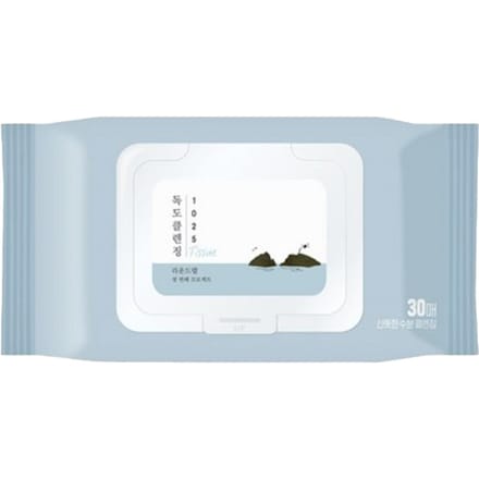 ROUND LAB 1025 Dokdo Reinigingsdoekje 30st AUTHENTIEKE WINKEL white