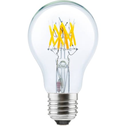 Segula LED lamp 24V DC E27 6W 927 Filament ambient
