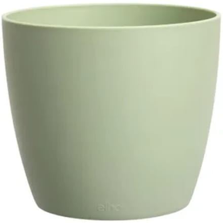 Elho Bloempot Brussels Mini - Kunststof - Sorbet Groen - 6,7x6,7x6cm