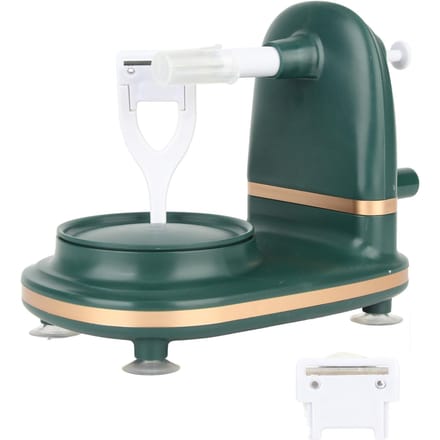 Fruit Schilmachine Multifunctioneel PP Roestvrij Staal Handzwengel Appel Schiller voor Keuken Thuis Donker L groen