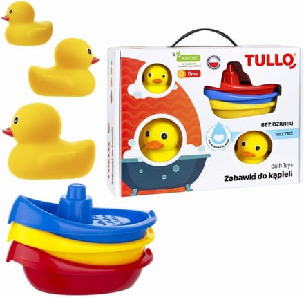 Sets Badspeelgoed Eendjes en Bootjes voor Baby en Peuter