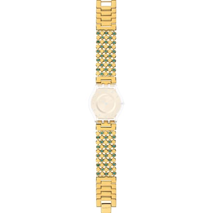 Swatch Plastic - Skin Small 33.7mm - SF/SI/SS08/SS09 ASFK385G SFK385G Turquoise Romantic Horlogeband