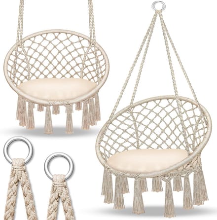 Hangstoel Buiten - Schommelstoel - Hangstoel - loungeset