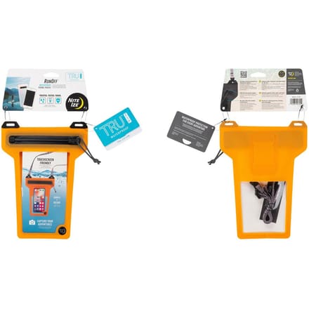 Nite Ize RunOff Waterdichte Telefoon zakje oranje met TRU Zip rits