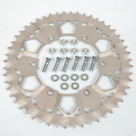 Achtertandwiel Sunstar voor Motor Suzuki 400 DRZ E 2002 tot 2007 52 tanden / linksachter Nieuw