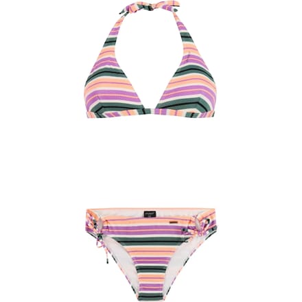 Protest PRTAdmirer - Halter bikini set Dames - Koordsluiting - Uitneembare vulling - Normale pasvorm - Medium dekking - Paars