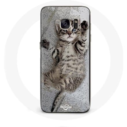Samsung Galaxy S7 hoesje Schattig Bengaals katje