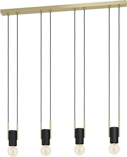 EGLO Bitachito Hanglamp - E27 - 93 cm - Zwart/Koper