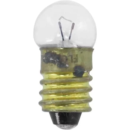 Ampoule à visser lampe graisseur 6V 2W E10 Flosser pour mobylette cyclomoteur