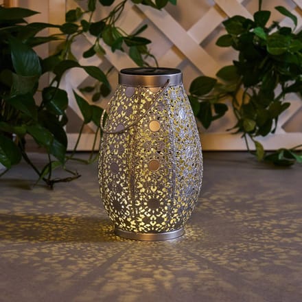 Paulmann Pauleen Solar lampion Sunshine Temptation IP44 3000K 1lm Zilver