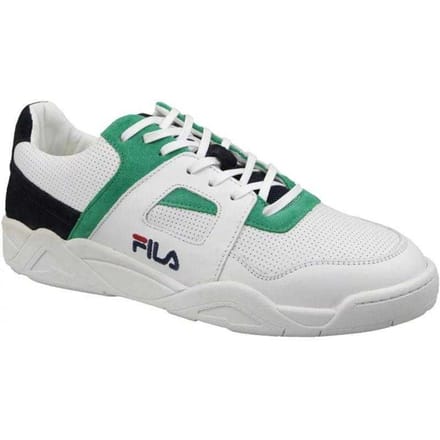 Fila Heren Cedar Leren Lage Sportschoenen (Wit)