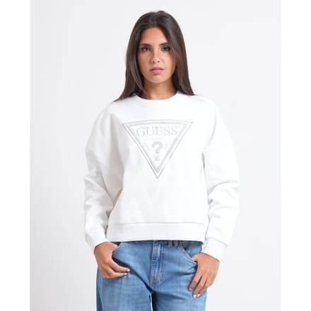 Dames sweatshirt Guess Triangle Glitter