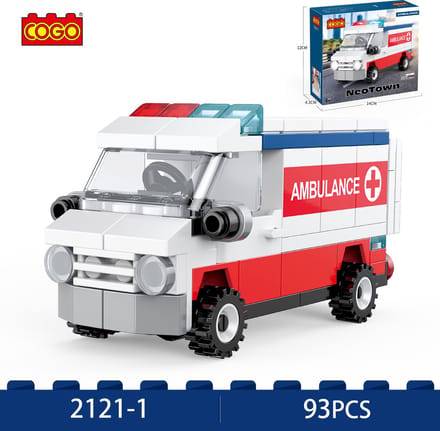 Autoset Neotown Cogo Bouwset 2121