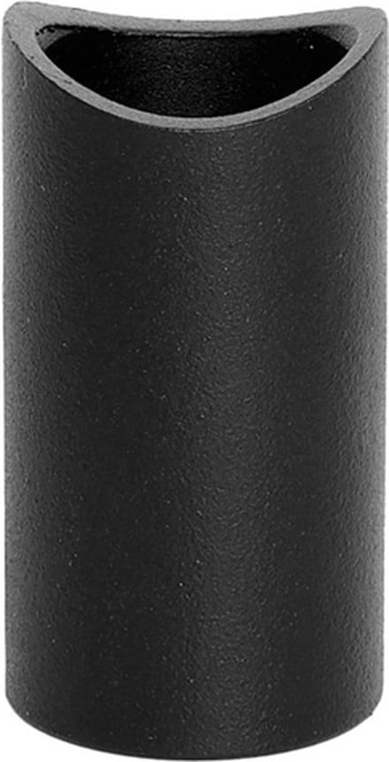 IVOL Design trapleuning zwart rond 45 mm - Twee leuninghouders, 300 cm