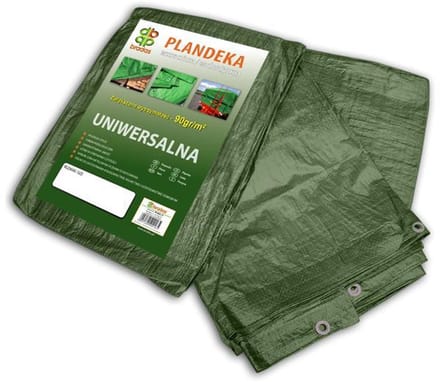 Bradas PL908/12 - Versterkte Plandeka - 8x12m - 90g - Polyethyleen