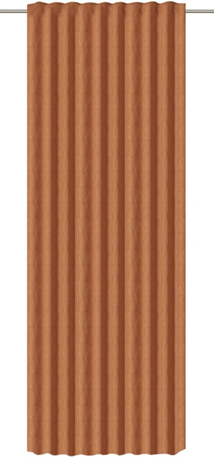 Elbersdrucke Gordijn met verborgen lussen Sunny 255x140 cm terra
