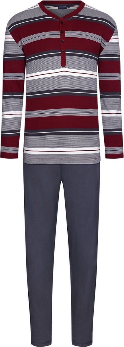 Pastunette for men heren pyjama met lange mouwen en knoopjes