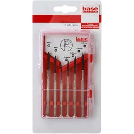 Baseline Precisie Schroevendraaierset – 6 Stuks