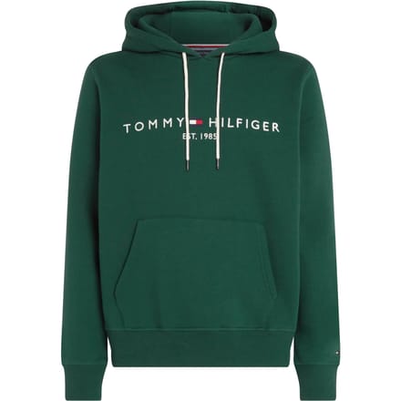 Tommy Hilfiger heren hoodie katoen - groen