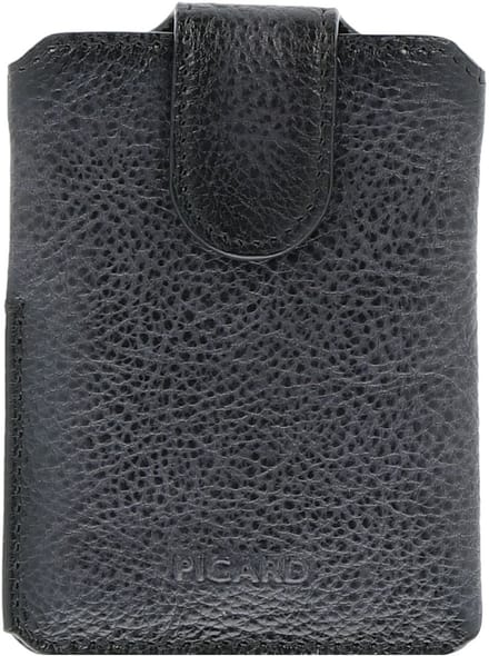 Picard Hans paspoorthouder leer 7,5 cm - anthrazit