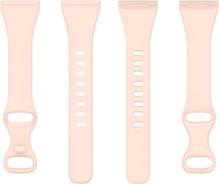 Siliconen bandje - geschikt voor Fitbit Versa 3 / Versa 4 / Sense - roze