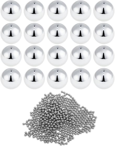 Dailygoods - Set van 600 Precisiekogellagers van Staal G100 4.8mm
