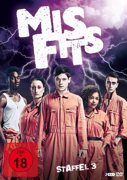 WVG Misfits - Staffel 3 DVD Duits, Engels
