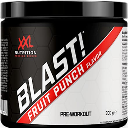 XXL Nutrition Blast! Pre-Workout Fruit Punch 30 Doseringen