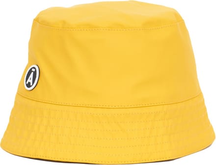 Geel (Spicy Mustar) regenhoed / buckethat Drëpsen van Tänta S