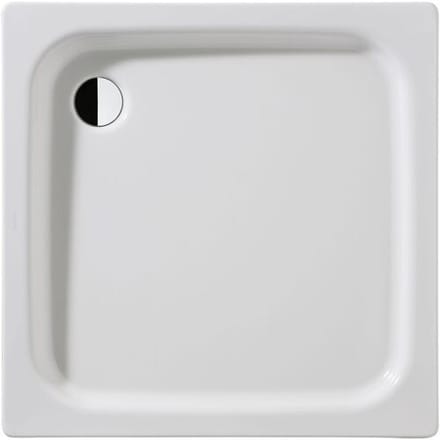 Kaldewei shower plan 545-2 shower tray 90 x 90 x 6.5 cm with polystyrene support and anti-slip 440335000001