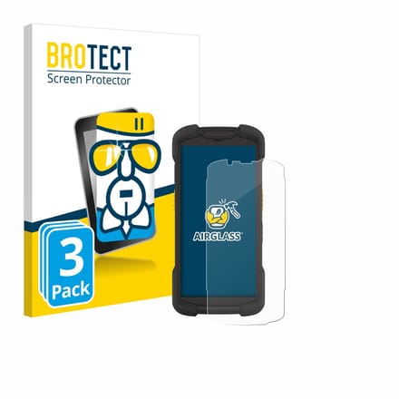 Screenprotector 3 Stuks voor Zebra TC73 Beschermglas transparant