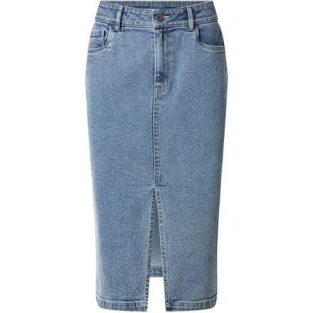 ESMARA Dames spijkerrok (Blauw, 36)