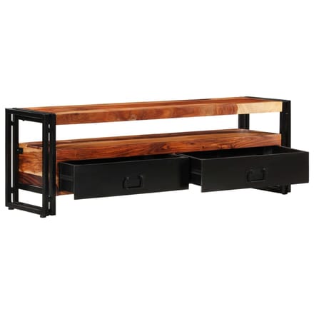 vidaXL Tv-meubel 120x30x40 cm massief acaciahout
