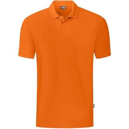Jako Organic Polo Heren - Oranje | Maat: M