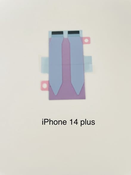 iPhone 14 plus batterij sticker / Adhesive - Originele Pasvorm.