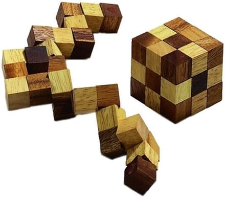Philos Slangenkubus Puzzel Middel