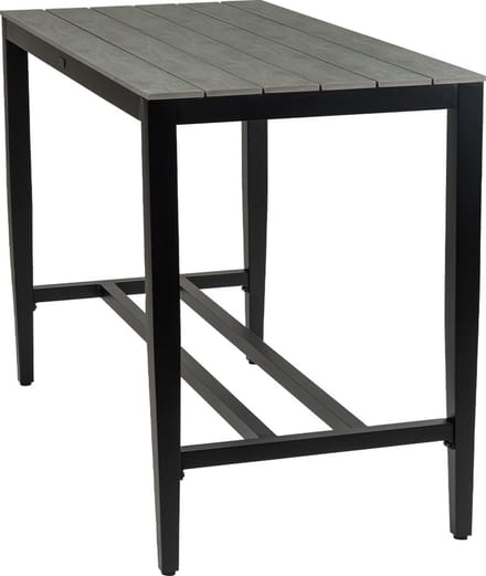 Bartafel Cyprus 150x75cm | Grey | Polywood & Aluminium
