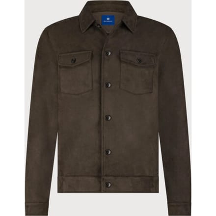 Blue Industry Het suède look overshirt |