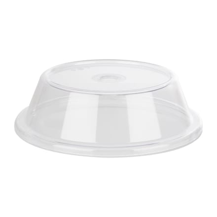 Bordendeksel helder Ø 24 cm merk: APS - 6 stuks -