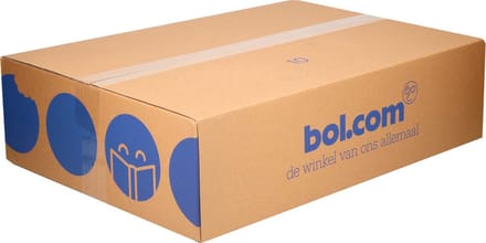 25x Bol.com vouwdozen 540 x 380 x 140 mm - B- golf (± 3,0 mm) Karton -