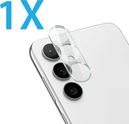 Camera lens Protector 1x Geschikt voor: Samsung Galaxy A55 - screen protector - glas - bescherm je camera - beschermglas - Transparant