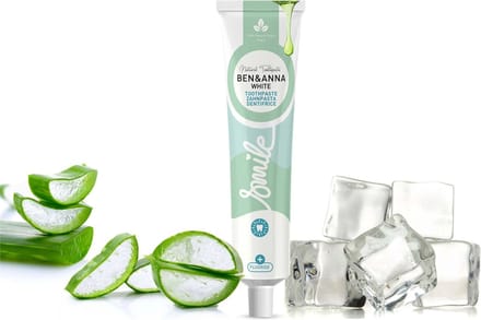 Ben &amp; Anna Natural Toothpaste White 75 ml