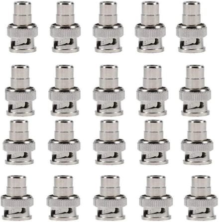 Adapter Set - Verbindingsstukken - Camerabeveiliging - Meerdere Connectoren - 20 Stuks