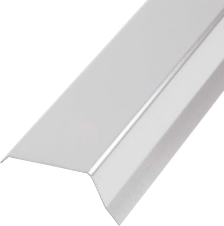 Borstweringsplaat en Dakrandplaat 2m - 45mm Aluminium voor Platte en Schuine Daken