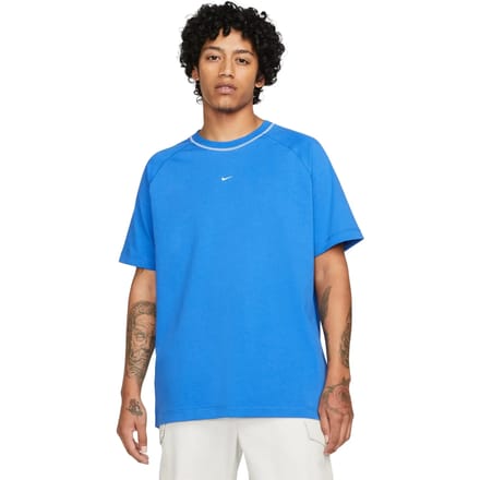 Nike Team T-shirt Heren Strike 22 Thicker Ss Top Blauw - Maat M